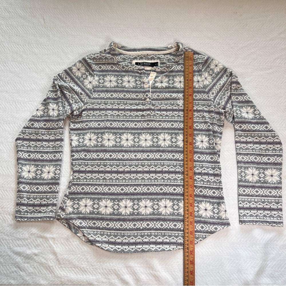 RALPH LAUREN Pajama Set Jersey Knit & Jogger Size Medium - Picture 12 of 15